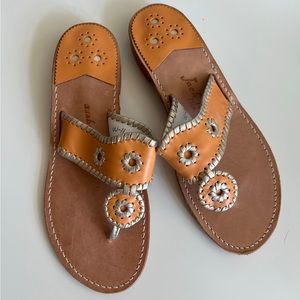 Orange jack Rogers size 11